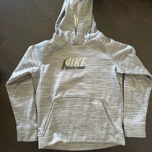 Nike Gray Hoodie Boys M